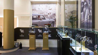 Los relojes de James Bond en la boutique Omega